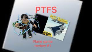 Pilot Training Flight Simulator Roblox plane game review 1 [upl. by Atauqal]