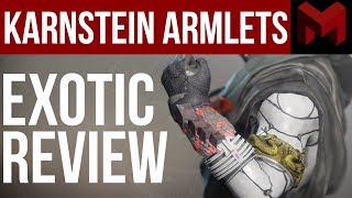 Destiny 2 Karnstein Armlets Review Fantastic Warlock Exotic [upl. by Cicely641]