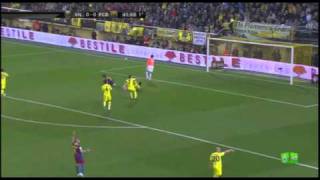 Villarreal  Barcelona liga 20102011 [upl. by Iams312]