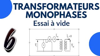 Transformateur monophasé 6 Essai à vide [upl. by Emmalee]