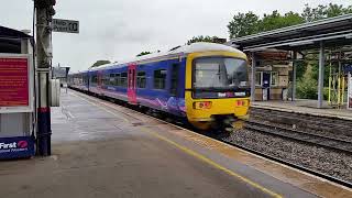 First Great Western Class 1656 no 165124166218 leaving Maidenhead Station on 24815 [upl. by Kyriako]