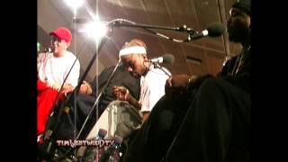 Eminem amp D12 freestyle FULL LENGTH VERSION  backstage in London 2001  Westwood [upl. by Amada]