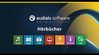 Audials 2017 in 120 Sekunden Hörbücher konvertieren [upl. by Eldreeda]