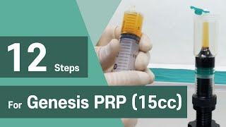 Guidelines for using Genesis PRP 15cc [upl. by Nnarual314]