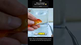 Genius Student Gets a Message Inside a Fish Mouth shorts movie viral cheat exam [upl. by Coady]