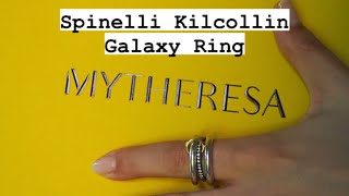 Spinelli Kilcollin Galaxy Ring Unboxing  Shopping bei MyTheresa  Stefs Lifestyle [upl. by Ger]