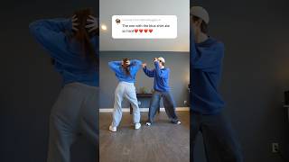 RY ON THE TWERK PART🤣🙌🏼 shortvideo dance duet trend shorts [upl. by Eladal524]