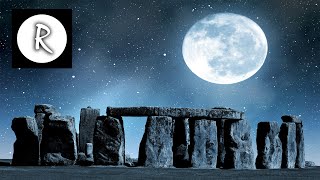 Celtic Music for Relaxation amp Stress Relief Stonehenge with Full Moon [upl. by Asilam]