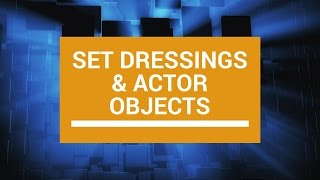 FrameForge Tutorial  Set Dressings and Actor Objects [upl. by Dione]