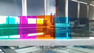 Smart glass can be produced in a variety of colors [upl. by Alin9]