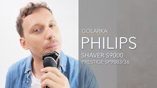 ⭐️ Golarka Philips Shaver S9000 Prestige SP988336 – dane techniczne – RTV EURO AGD [upl. by Nnylidnarb]