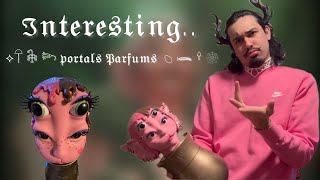 Unboxing Melanie Martinez Portals Parfums ⊹₊｡ꕤ°₊ ⊹ [upl. by Riki]