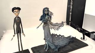 Corpse Bride director Mike Johnson talks about two stopmotion puppets heading to the auction block [upl. by Robillard]