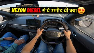 New Nexon Diesel Facelift Drive 🔥 Nexon Diesel की बात ही अलग है👌 [upl. by Naimed]