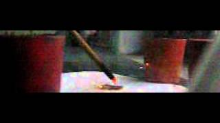 Nitrogen triiodide was exploding slow motion 1000fpsLu Le Laboratory [upl. by Acinad265]