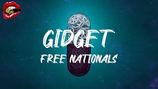 Free Nationals  Gidget lyrics [upl. by Maire]