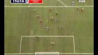 Community Shield  Chelsea v Liverpool Riise Goal [upl. by Ennairol766]