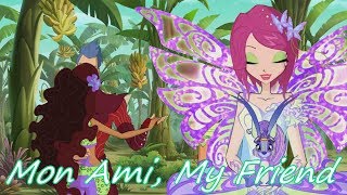 Winx Club Mon Ami My Friend Lyrics [upl. by Azelea]