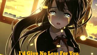 Nightcore  Tears Of Gold Faouzia Lyrics Included [upl. by Chavey771]