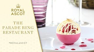 Royal Ascot Fine Dining  The Parade Ring Restaurant [upl. by Anilam42]