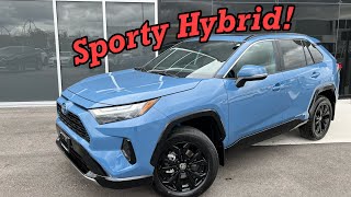 2023 Toyota RAV4 Hybrid SE review and comparison [upl. by Selrahc]