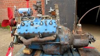 FORD FLATHEAD V8 Engines Cold Starting Up and NICE Sound [upl. by Connel]