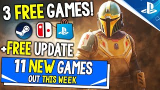 11 NEW Games Out THIS WEEK 3 FREE Games Big Free Update 2 Huge Expansions  More New Games [upl. by Nikolas]