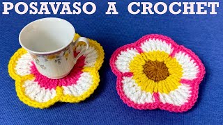 POSAVASOS A CROCHET PASO A PASO [upl. by Greenlee714]