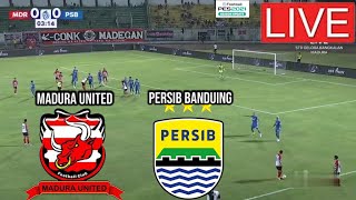 MADURA UNITED vs PERSIB BANDUNG  BRI LIGA 1 LIVESCORE ai [upl. by Obadiah]