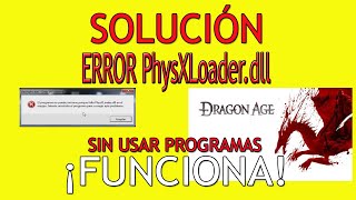 Cómo solucionar el error de PhysXLoaderdll sin programas [upl. by Sandy]