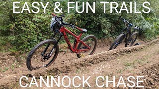 easy and fun trails at Cannock chase mtb youtube fun trail fyp dji trekbikes [upl. by Rimola]