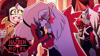 Hazbin Hotel  Charlie and Vaggie being an awesome couple  Season 1 Edition [upl. by Tempa]