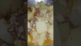 SAYOTE AND PORK RECIPE BY PINOY FOOD TRIP [upl. by Idnahr]