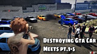 Griefing gta car meets pt15 [upl. by Amihc935]