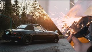 Fitting new wheels  15x8 on my Miata [upl. by Dambro744]