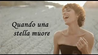 Quando una stella muore Giorgia Karaoke Base al piano con testo [upl. by Faxon210]