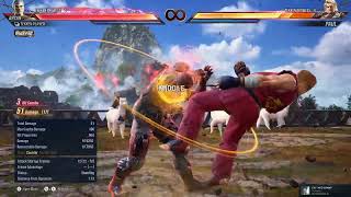 Bryan Fury Bread and Butter Combos Max damage  Bonus  Tekken 8 [upl. by Notloc306]