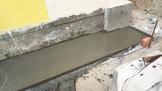 Plinth Protection in Building Construction Work  What is Plinth Protection In House Construction [upl. by Eissak892]