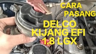 Cara Pasang Delco Distributor Kijang Kapsul Efi 18 [upl. by Lleraj]