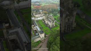 The Alton Towers ruins look STUNNING from above 😍 AltonTowers drone Flyover [upl. by Statis]