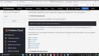grafana add MQTT plugin from offline plugin bundled [upl. by Gewirtz]