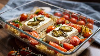 Baked Feta Pasta  Der Foodtrend mit KeksMitOhren [upl. by Llerrehc]