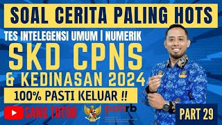 PART 29 SOAL TIU PALING TERBARU  SOAL CERITA  SKD CPNS amp KEDINASAN 2024 [upl. by Pontias]