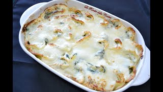 Pasta al forno Conchiglioni ripieni con ricotta e spinaci Ricetta facile [upl. by Adnorhs765]