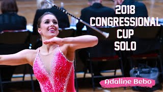 Adaline Bebo  Solo Congressional Cup 2018 [upl. by Dom]