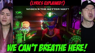 SKYHI  JUST BREATHE feat 3RACHA of Stray Kids Prod UTA MV  REACTION  LYRICS SEMIEXPLAINED [upl. by Dde]