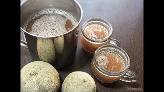 BELADA HANNINA PAANAKA  ಬೇಲದ ಹಣ್ಣಿನ ಪಾನಕ । Wood apple Juice  Panaka  Kannada recipes [upl. by Enelaj]