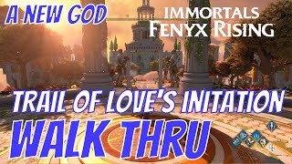 Immortals Fenyx Rising  Trial of Loves Initiation  A New God [upl. by Aicenav671]