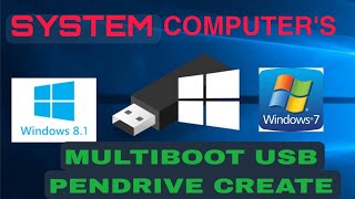 WINSETUP FROME USB 110 ver MULTIBOOT PENDRIVE CREATE UEFI AND LEGACY [upl. by Ap550]