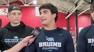 Riekes Center Team Interview  Branham Boys Volleyball [upl. by Neroc]